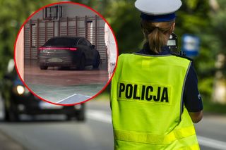 Staranowała drzwi i wjechała prosto do szkoły! Mercedes zatrzymał się w sali gimnastycznej. Niesłychany wypadek