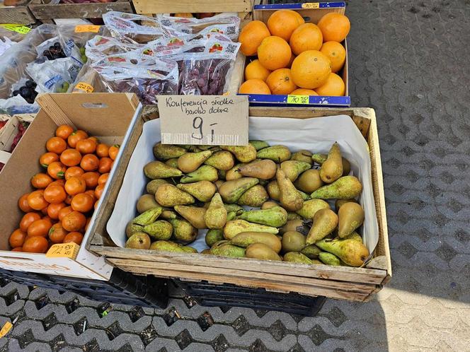 Ceny truskawek na podkarpackiem bazarku