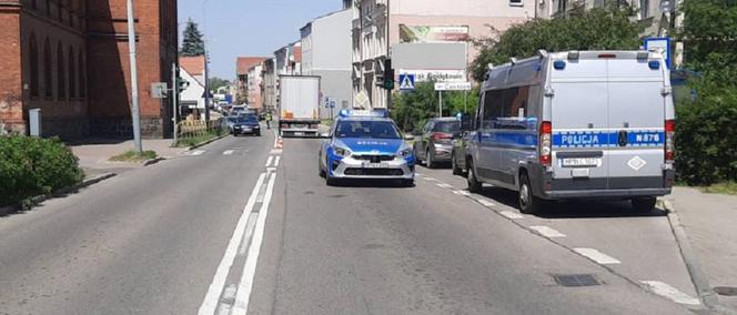 Groźny wypadek w Lęborku. Poszkodowana 3-latka w szpitalu