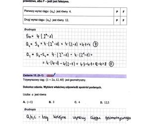 Matura próbna 2023 - odpowiedzi z matematyki