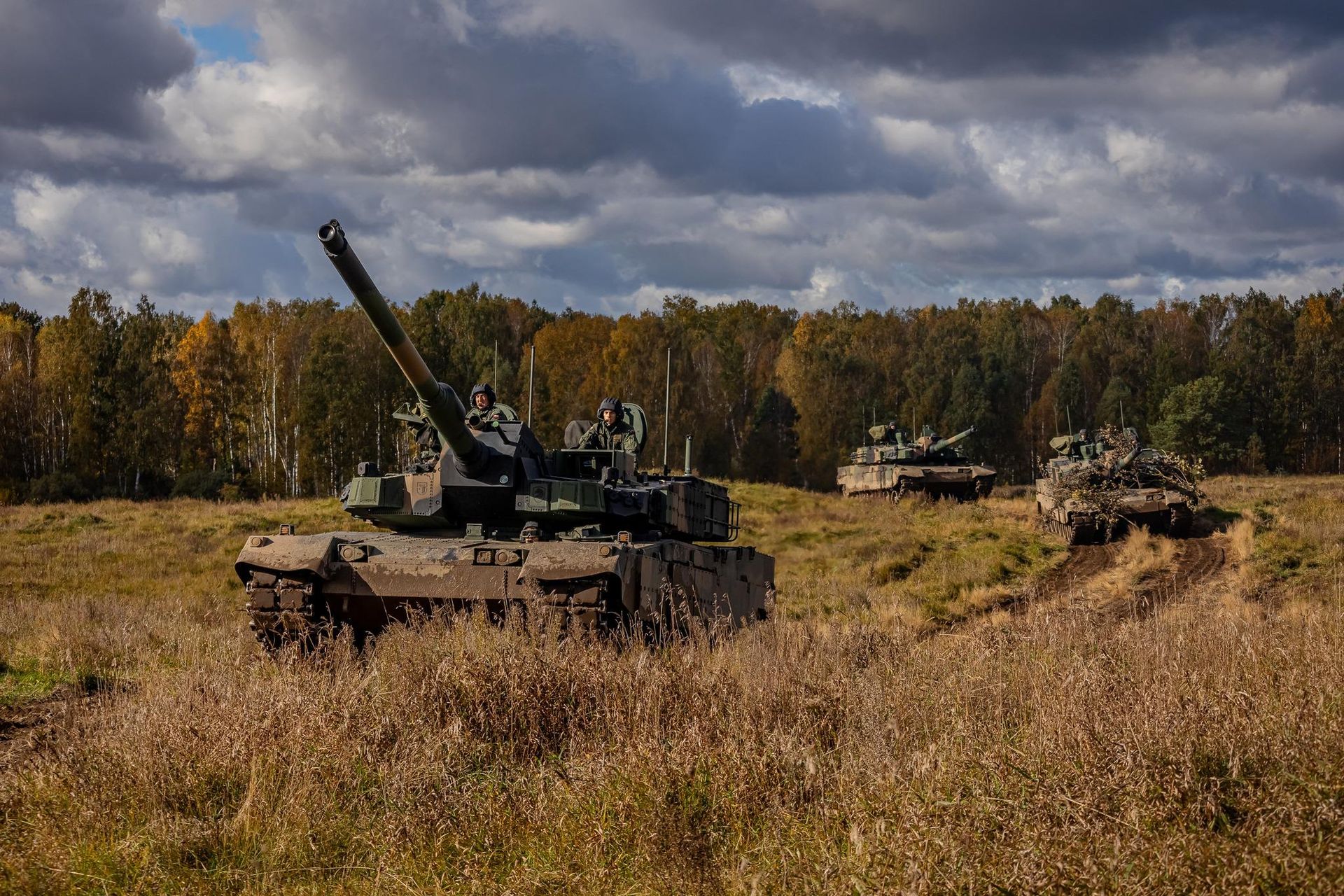 Czołgi K2 w 16PDZ