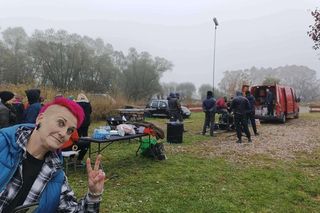 Ekipa filmowa w schronisku dla zwierząt w Nowym Sączu 