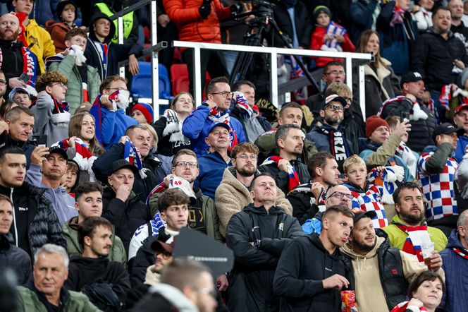 Kibice na meczu Górnik Zabrze - Legia Warszawa