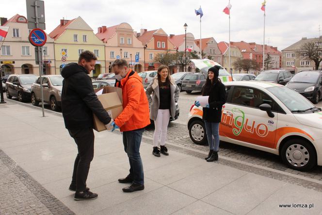 Łomżyńscy seniorzy znajdą maseczki w skrzynkach pocztowych