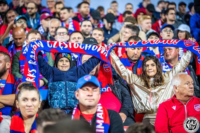 Kibice na meczy Raków Częstochowa - Karabach Agdam