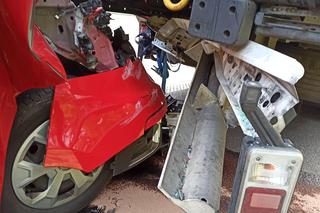 Wypadek na autostradzie A2 pod Zgierzem