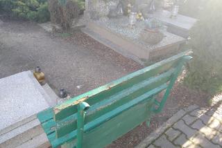 Ławkowy problem na cmentarzu komunalnym w Gorzowie
