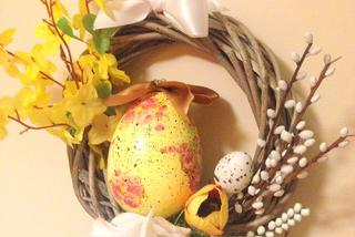 Proste dekoracje Wielkanocne