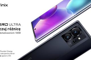 Infinix ZERO ULTRA z turboładowaniem 180W Thunder Charge