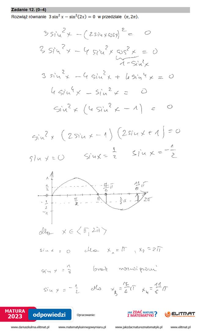 Matura 2023: matematyka rozszerzona. Arkusze CKE i odpowiedzi [Formuła 2015]