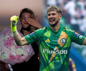 Kacper Tobiasz nie ukrywa ambicji. Bramkarz Legii się zaręczył, a teraz powalczy na EURO