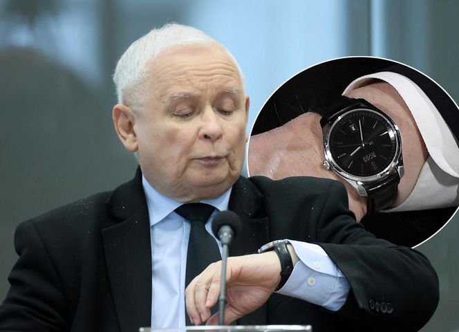 Zegarek Jarosława Kaczyńskiego