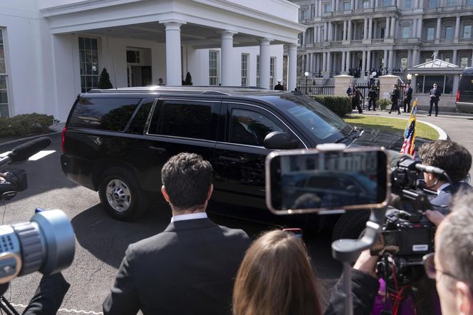 Wołodymyr Zełenski i Donald Trump. Spotkanie w Waszyngtonie 