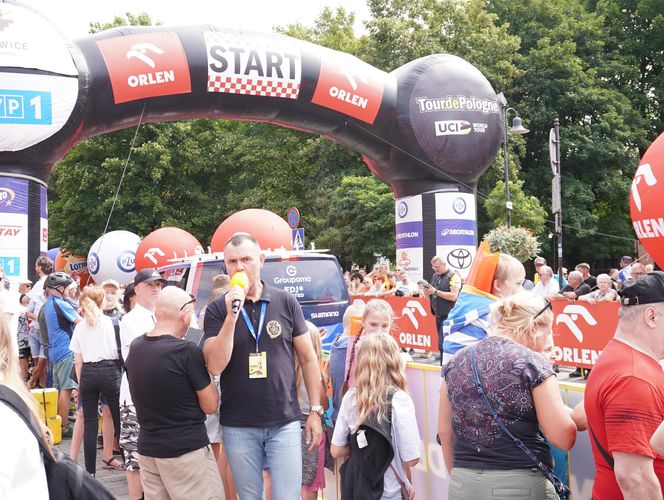 Tour de Pologne 2025. Start w Katowicach Nikiszowcu