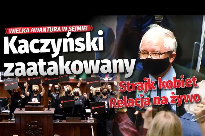 Kaczyński zaatakowany nowy
