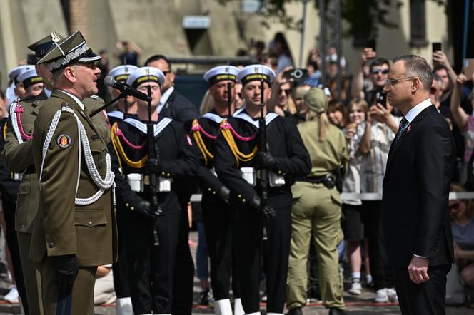 Uroczyste obchody Dnia Flagi w Warszawie