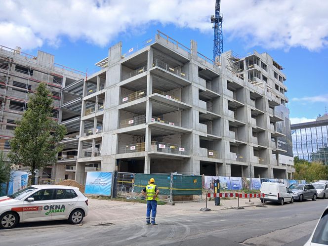 Apartamenty M7 w Warszawie w budowie