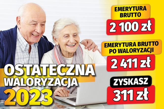 Ostateczna waloryzacja 2023 