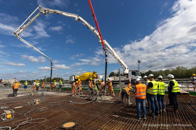 Potężna operacja na budowie Wisłokostrady w Rzeszowie 