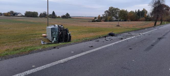 Lechówka: Koszmar o poranku. 36-latek nie żyje. Wypadek na DK 12