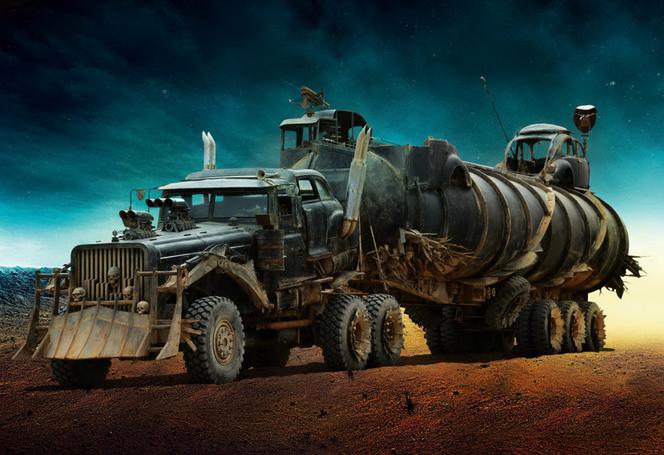 szalone auta z filmu "Mad Max: Fury Road"