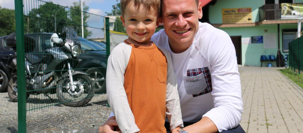 Łukasz Piszczek w Goczałkowicach