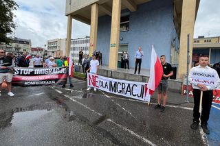 Protest Konfederacji w Siedlcach zgromadził ok. 600 osób