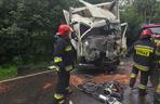 Wypadek na trasie DW 531 Łęguty - Worliny. Droga zablokowana na kilka godzin