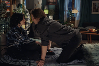 M jak miłość odc. 1726. Basia (Gabriela Raczyńska), Jasiek (Stanisław Dusza)