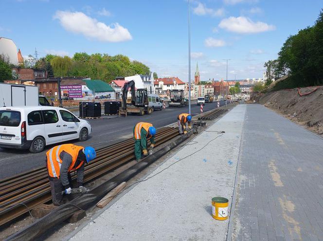 Rowerowe inwestycje w centrum Bydgoszczy