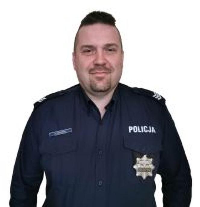 sierżant sztabowy Robert Markowski (KOMISARIAT POLICJI IV W BIAŁYMSTOKU)