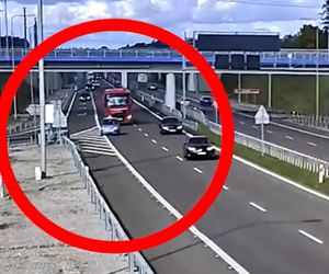 Szokujące nagranie z obwodnicy Lublina