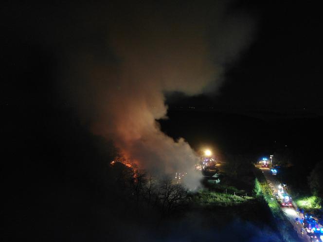 POŻAR w schronisku dla bezdomnych! TRWA AKCJA gaśnicza
