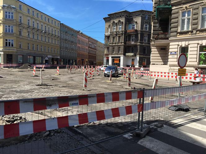 Remont ul. Jagiellońskiej w Szczecinie