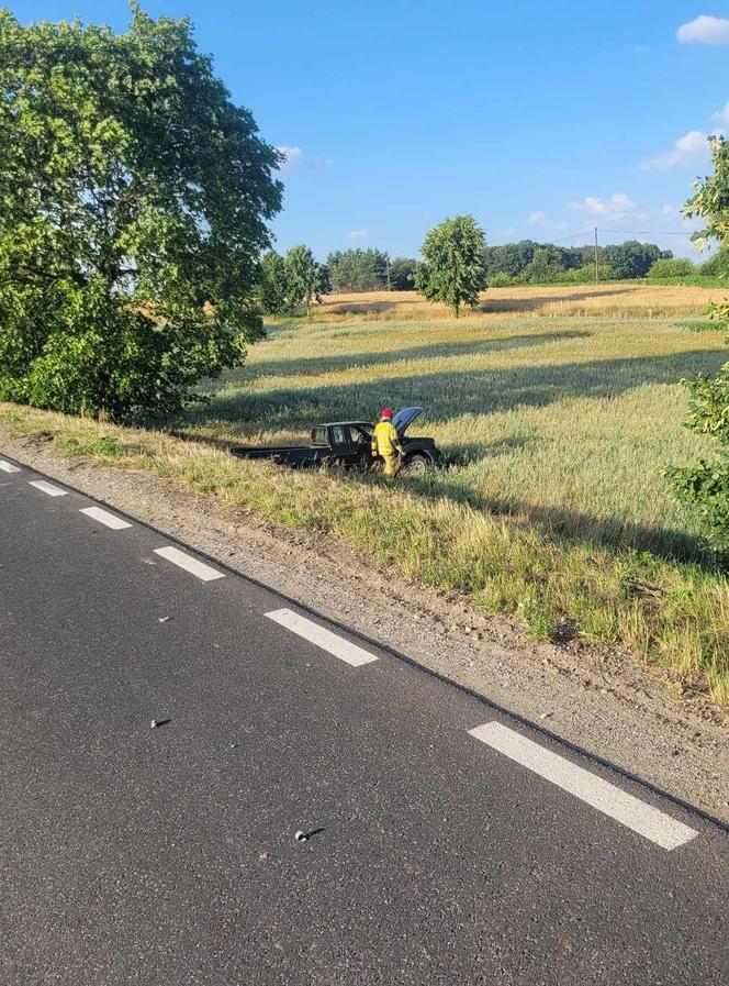 Wypadek z udziałem trzech aut pod Poznaniem