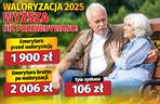 Waloryzacja 2025 wyższa niż przewidywano!