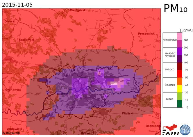 Mapa na dziś