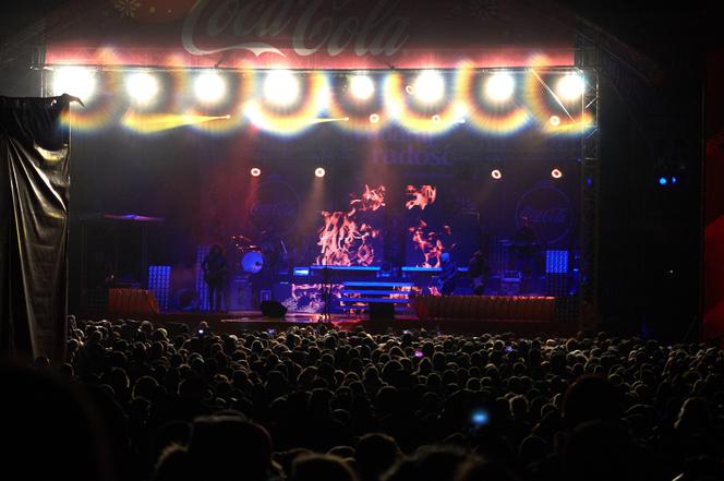 Ciężarówki Coca - coli w Lublinie