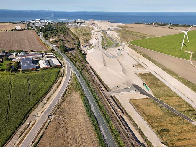 Budowa tunelu na Bałtyku, między Danią i Niemcami