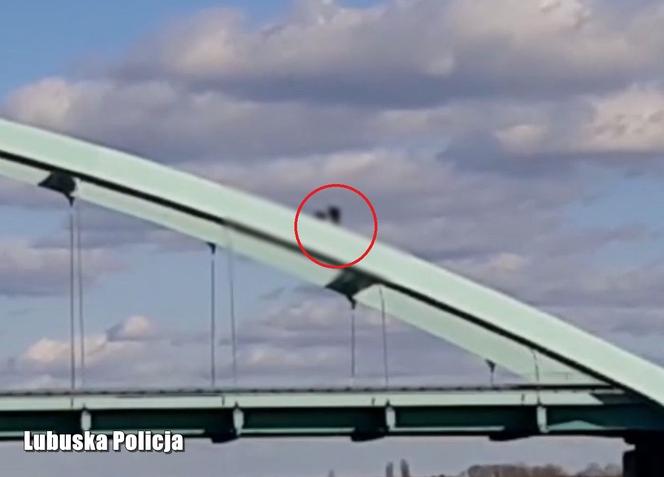 Biegali i zjeżdżali po przęśle wiaduktu nad S3! Igrali z życiem