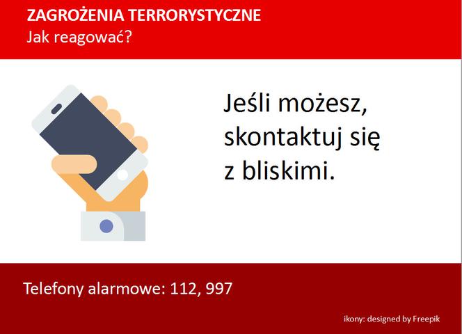 Zagrożenie terrorystyczne: Jak się zachować? Komunikaty w pojazdach MPK [GALERIA, AUDIO]