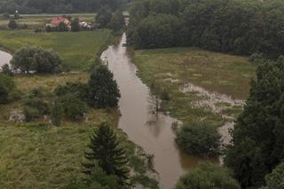 Czarna Woda zalewa Gniechowice