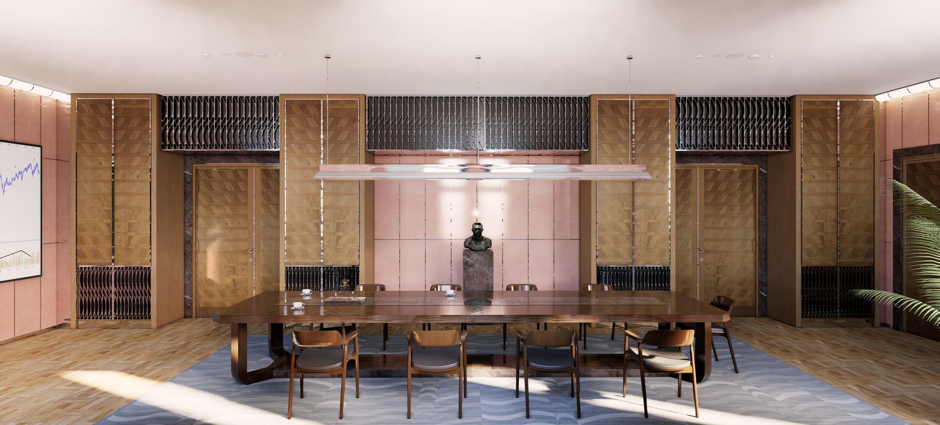 Sala Różana w gmachu BGK w Warszawie