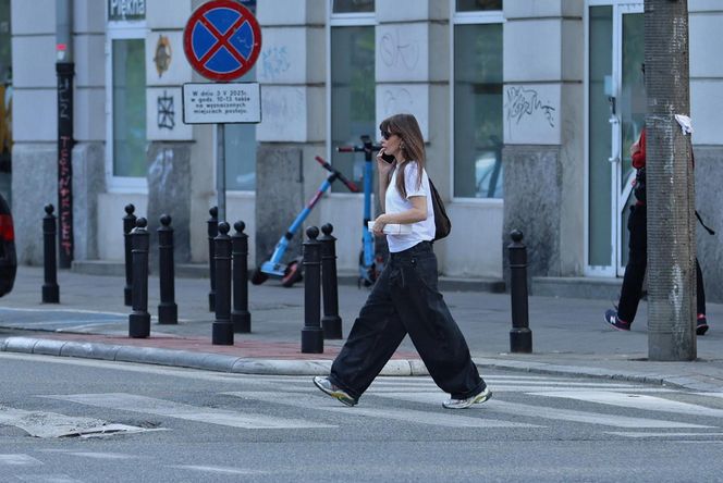 Agnieszka Dygant sobie dogadza