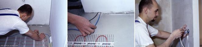 KROK IV - Prowadzenie kabli elektrycznych