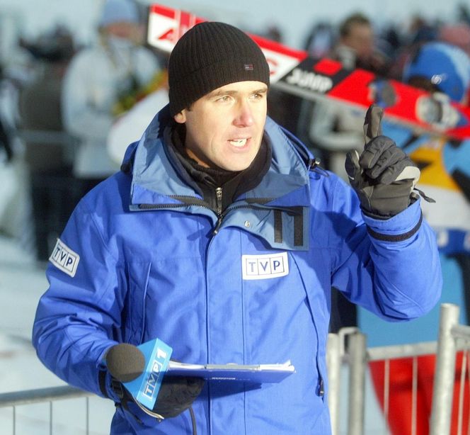 Maciej Kurzajewski i Adam Małysz