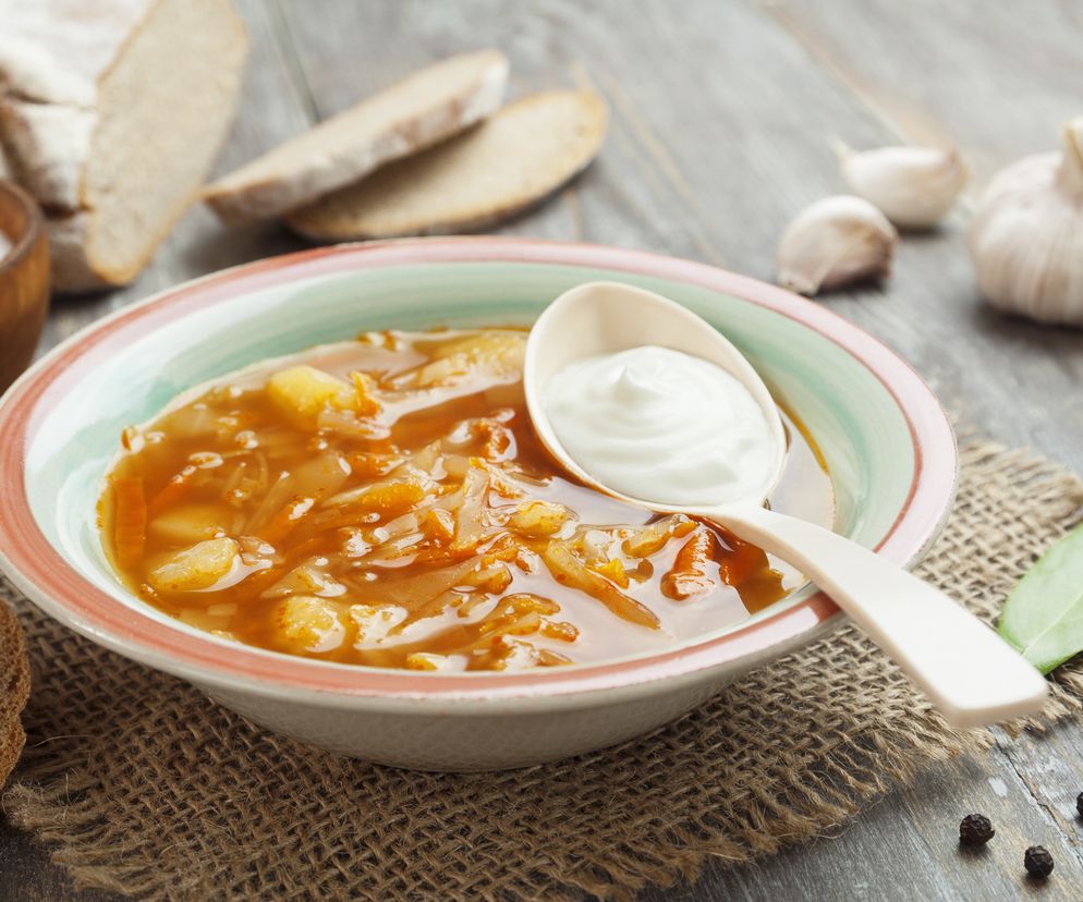 Zupa z młodej kapusty ze śmietaną