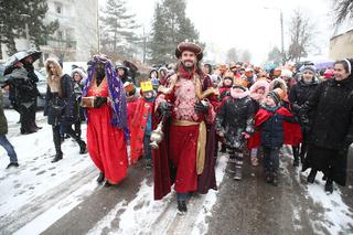 Andrzej Duda. Orszak Trzech Króli w Wadowicach.