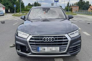 Śmiertelny wypadek w Lublinie. Rowerzysta zginął pod kołami audi