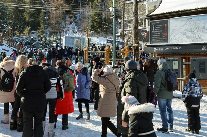 Zakopane pełne turystów w okresie świąteczno-noworocznym